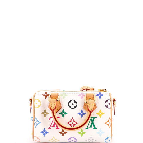x Takashi Murakami Speedy Bandouliere NM Bag Monogram Multicolor Nano