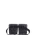 Double Belt Bag GG Embossed Perforated Leather
