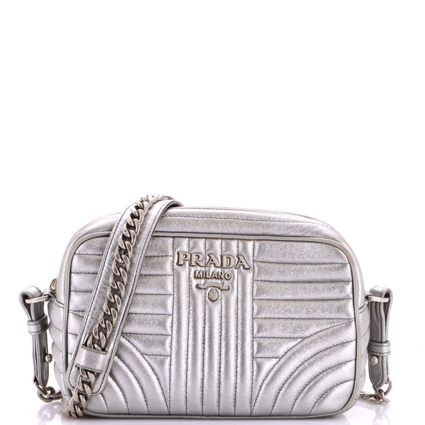 Camera Bag Diagramme Quilted Leather Small