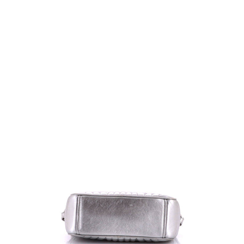 Camera Bag Diagramme Quilted Leather Small
