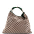 Horsebit Hobo GG Canvas Large