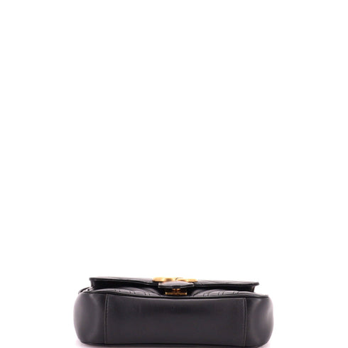 GG Marmont Flap Bag Matelasse Leather Mini
