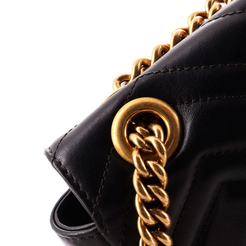 GG Marmont Flap Bag Matelasse Leather Mini
