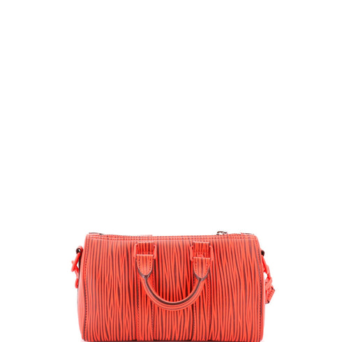 x Park Seo-Bo Keepall Bandouliere Bag Embossed XL Epi Leather 25