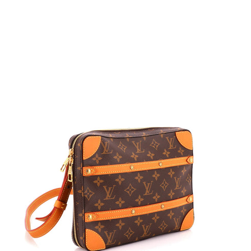Soft Trunk Messenger Bag Monogram Canvas PM