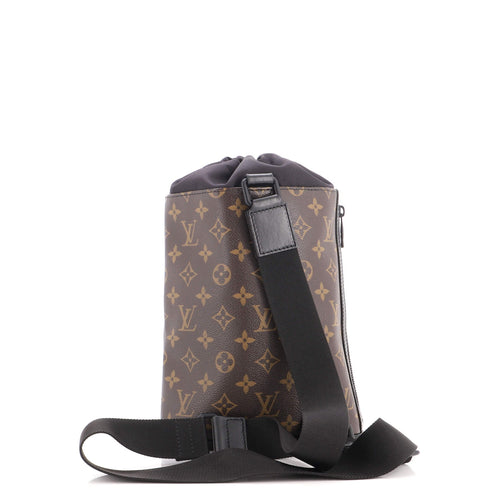 Chalk Sling Bag Limited Edition Logo Story Monogram Canvas