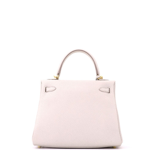 Kelly Handbag Béton Togo with Gold Hardware 25