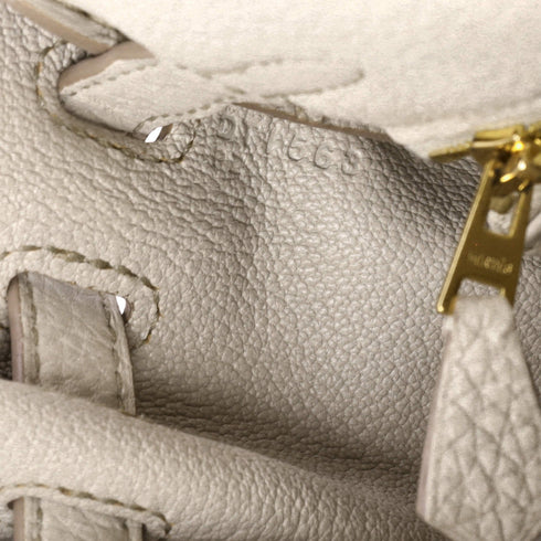 Kelly Handbag Béton Togo with Gold Hardware 25