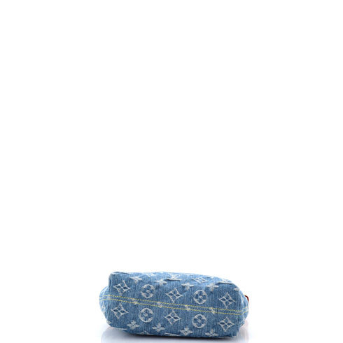 Hills Pochette LV Remix Monogram Denim