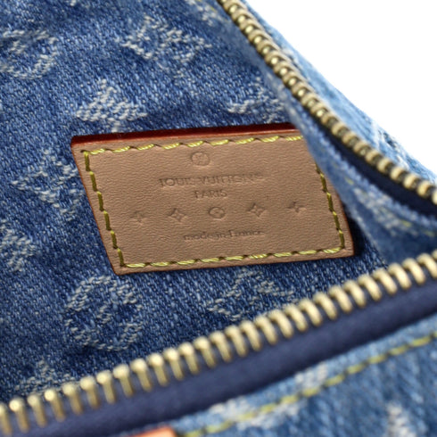 Hills Pochette LV Remix Monogram Denim