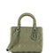Ultra Matte Lady Dior Bag Cannage Quilt Calfskin Medium