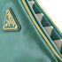 Double Symbole Triangle Bag Leather and Jacquard Mini