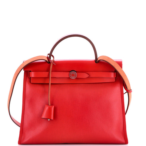 Herbag Zip Berline Vache Canvas and Leather 31