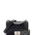 Boy Flap Bag Chevron Lambskin Small