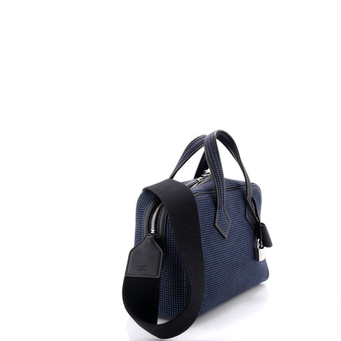 Victoria III Fourre Tout Bag Toile with Leather Mini