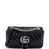 GG Marmont Flap Bag Diagonal Quilted Sequins Small