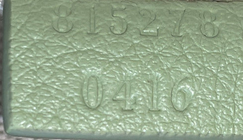 Emblem Chain Shoulder Bag Guccissima Leather Super Mini