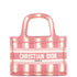 Book Tote Embroidered Canvas Mini