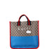 Children's Tote Printed GG Coated Canvas with Leather Medium