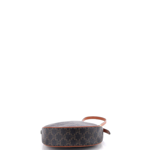 Heloise Bag Triomphe Coated Canvas Small