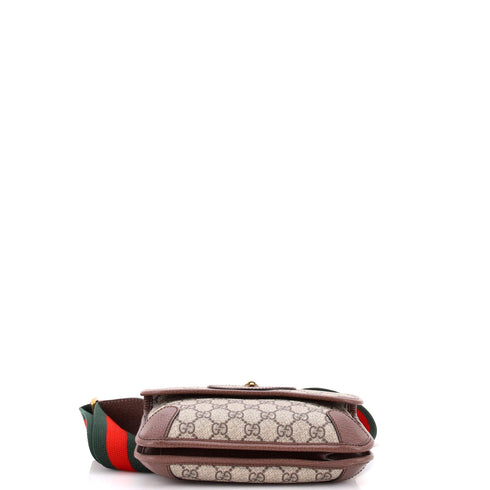 Neo Vintage Flap Messenger GG Coated Canvas Small