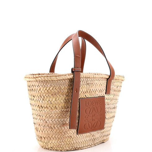 Basket Tote Raffia Medium