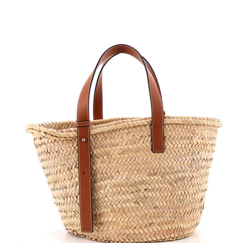 Basket Tote Raffia Medium