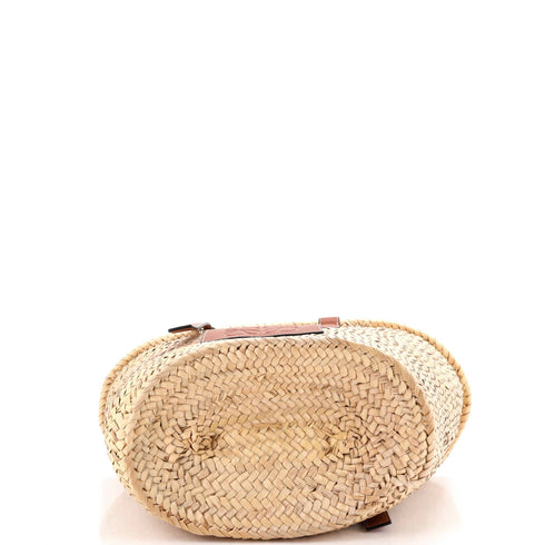 Basket Tote Raffia Medium