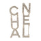 CHA-NEL Drop Earrings Metal with Crystals