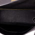 Kelly Handbag Noir Epsom with Gold Hardware 25