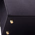 Kelly Handbag Noir Epsom with Gold Hardware 25
