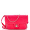 Unchained Flap Crossbody Bag Python Medium