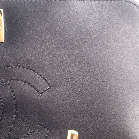 Statement Flap Bag Chevron Calfskin Small