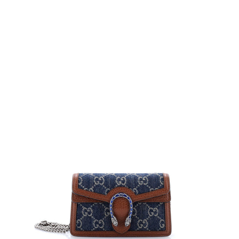 Dionysus Bag GG Denim Super Mini