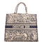 Book Tote Embroidered Canvas Large