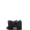 Boy Flap Bag Quilted Caviar Small