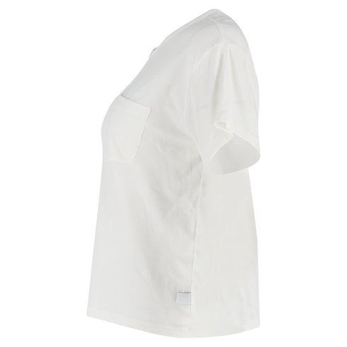 Women's Alexander Wang Crewneck T-Shirt in White Cotton