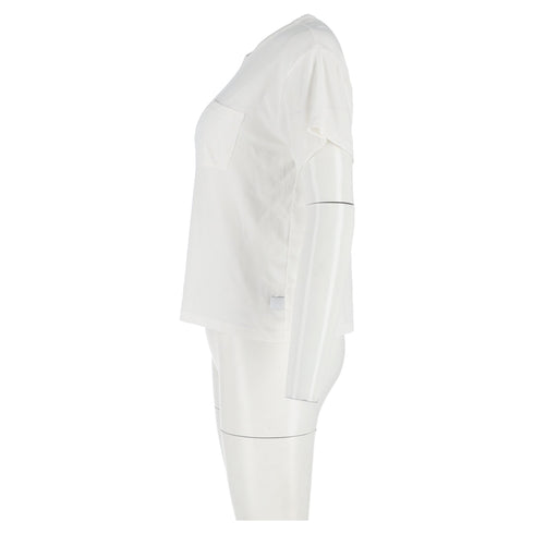Women's Alexander Wang Crewneck T-Shirt in White Cotton