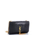 Classic Monogram Tassel Crossbody Bag Crocodile Embossed Leather Medium