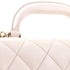 Coco Trip Flap Bag Quilted Shiny Lambskin Medium