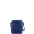 Cassette Bucket Bag Maxi Intrecciato Denim Small