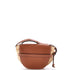 Gate Shoulder Bag Leather with Raffia Small
