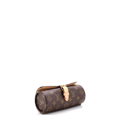 3 Watch Case Monogram Canvas