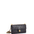 Chic Pearls Clutch with Chain Quilted Goatskin