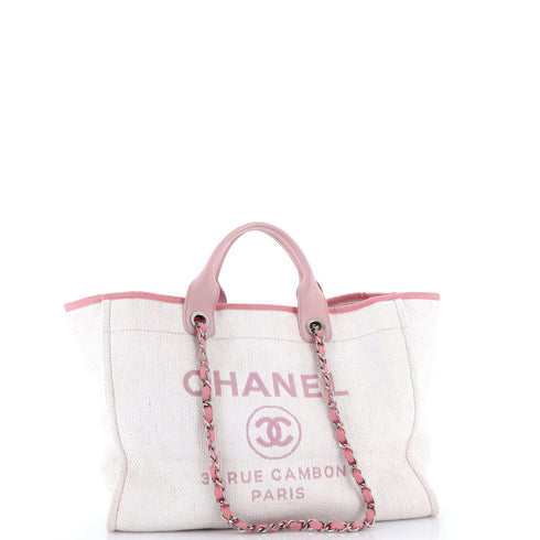 Deauville Tote Raffia Medium