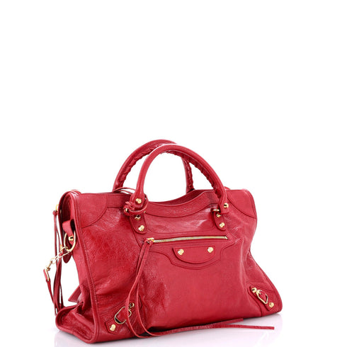City Classic Studs Bag Leather Medium