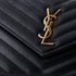 Classic Monogram Wallet on Chain Matelasse Chevron Leather Small