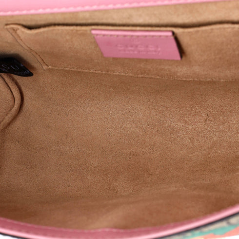 Padlock Shoulder Bag Printed GG Coated Canvas Small