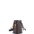 Mon Tresor Bucket Bag Zucca Embossed Leather Mini