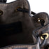 Mon Tresor Bucket Bag Zucca Embossed Leather Mini